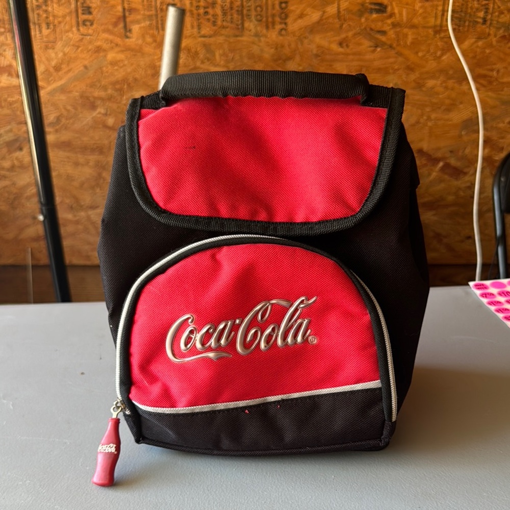 Coca-Cola Red and Black Cooler Bag